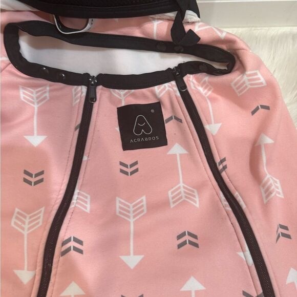 Pink Arrow Pattern Kids Car Seat Cover - Picture 8 of 8